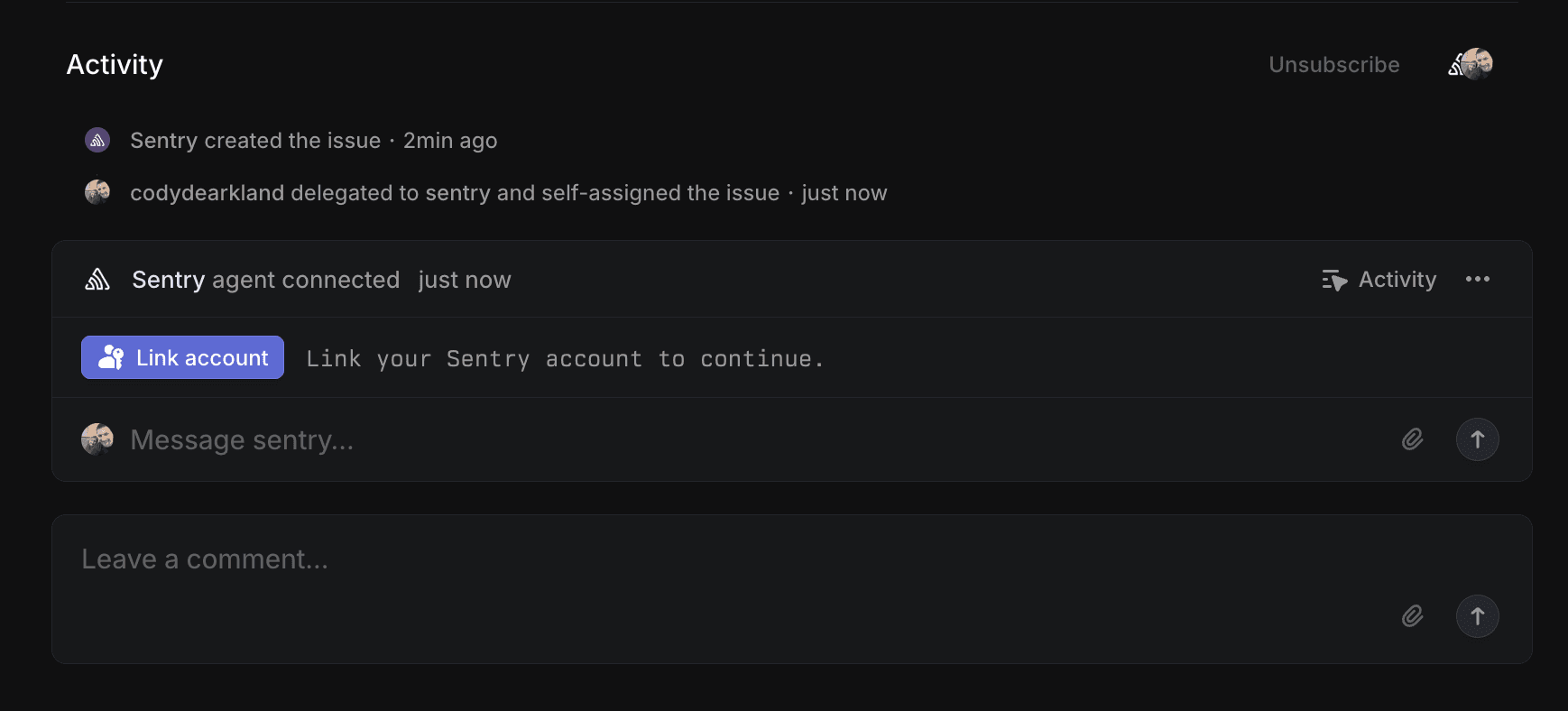 Link Sentry Agent for Linear